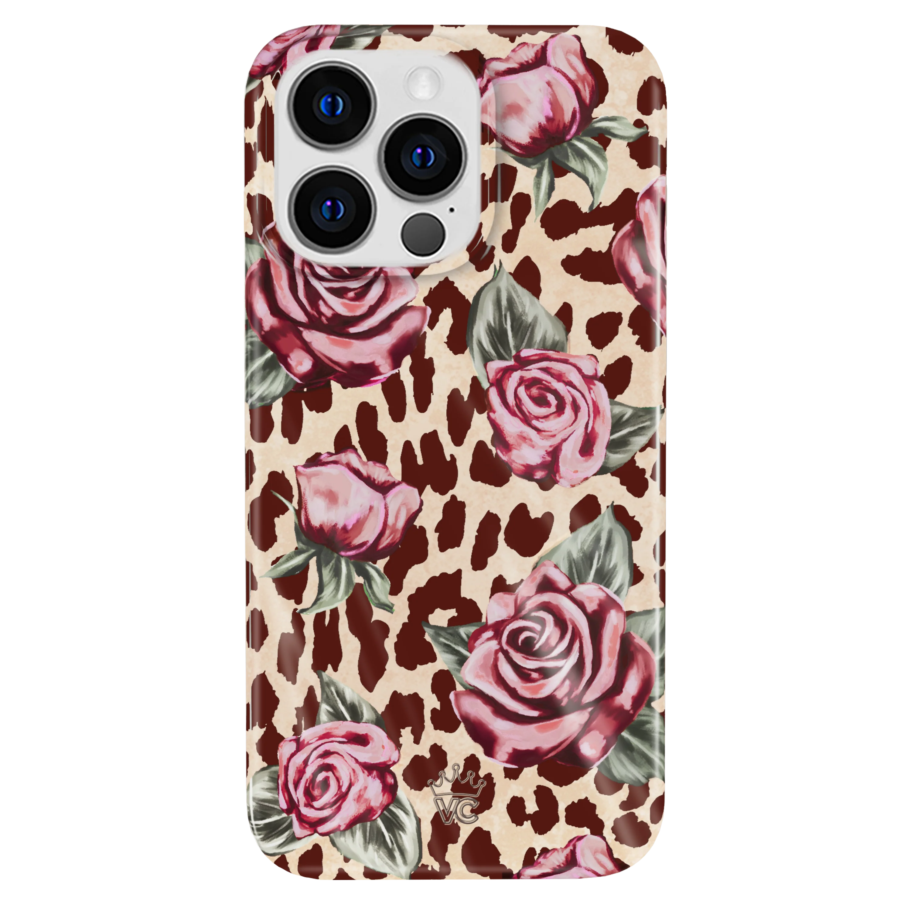 Rosy Leopard iPhone Case