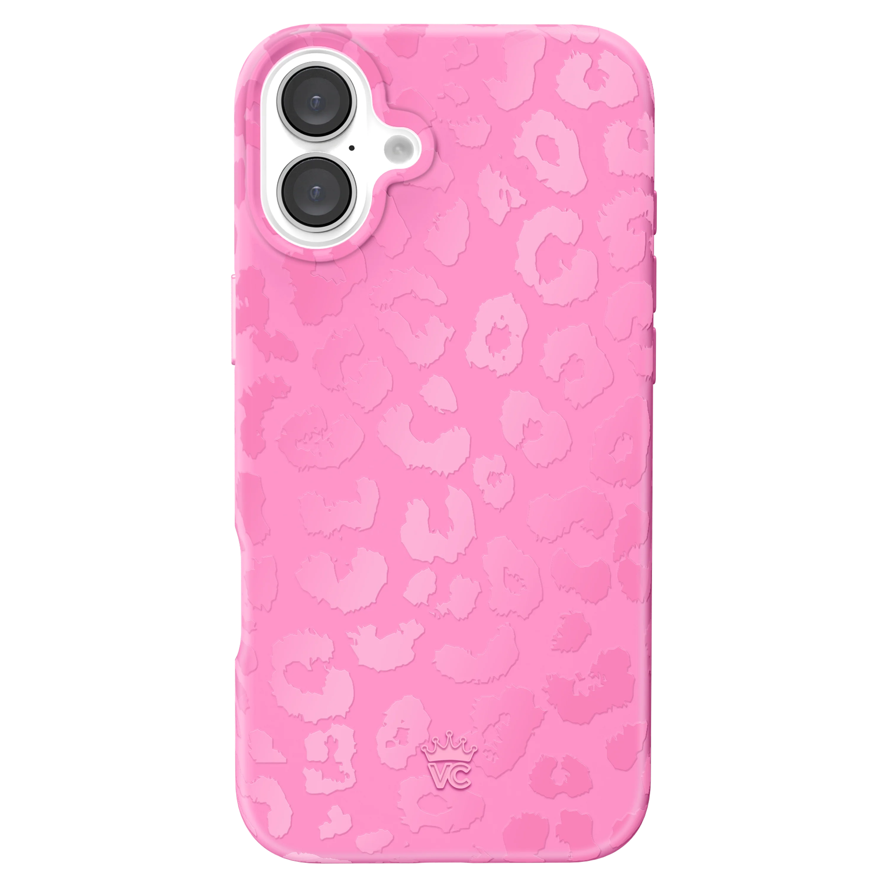 Hot Pink Leopard iPhone Case