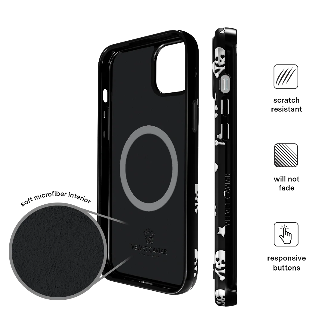 Chrome Skulls iPhone Case