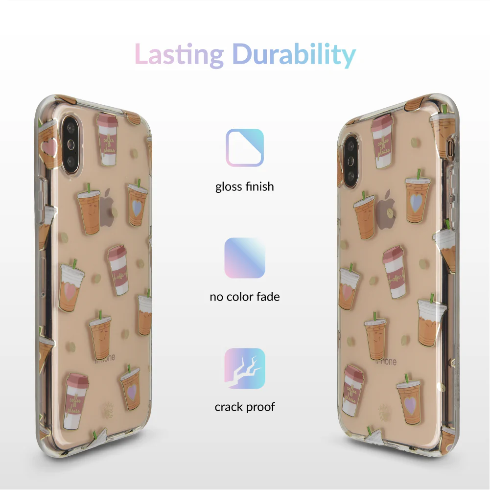 Coffee First iPhone Case