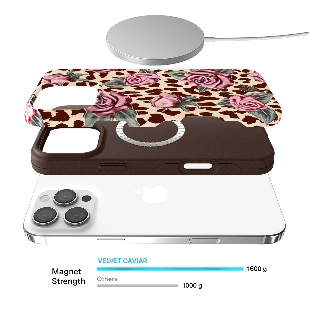 Rosy Leopard iPhone Case