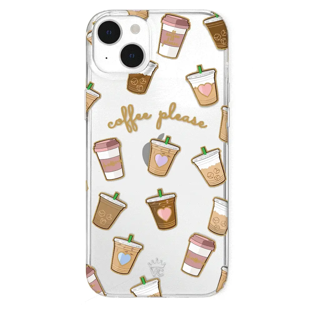 Coffee First iPhone Case