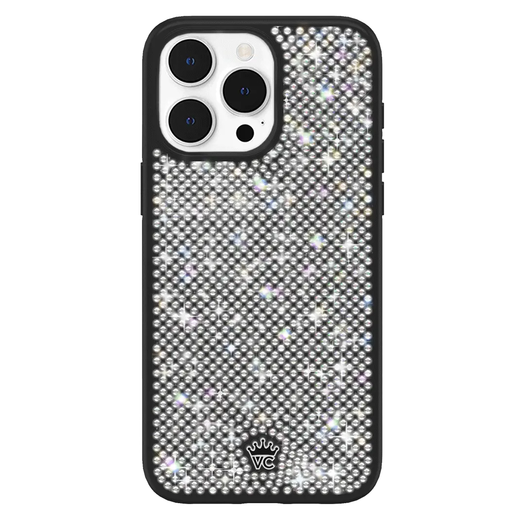 Black Caviar Crystals iPhone Case