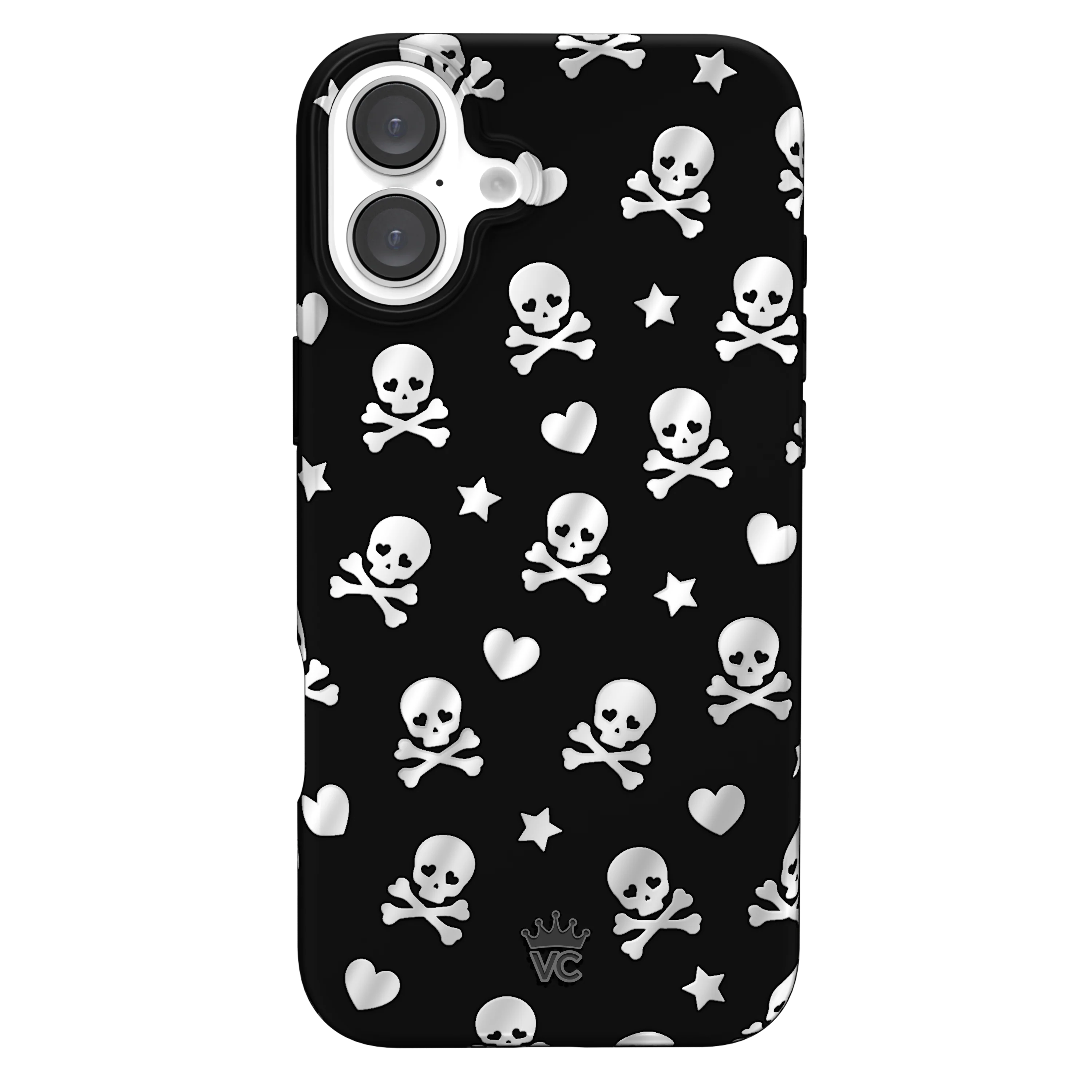 Chrome Skulls iPhone Case