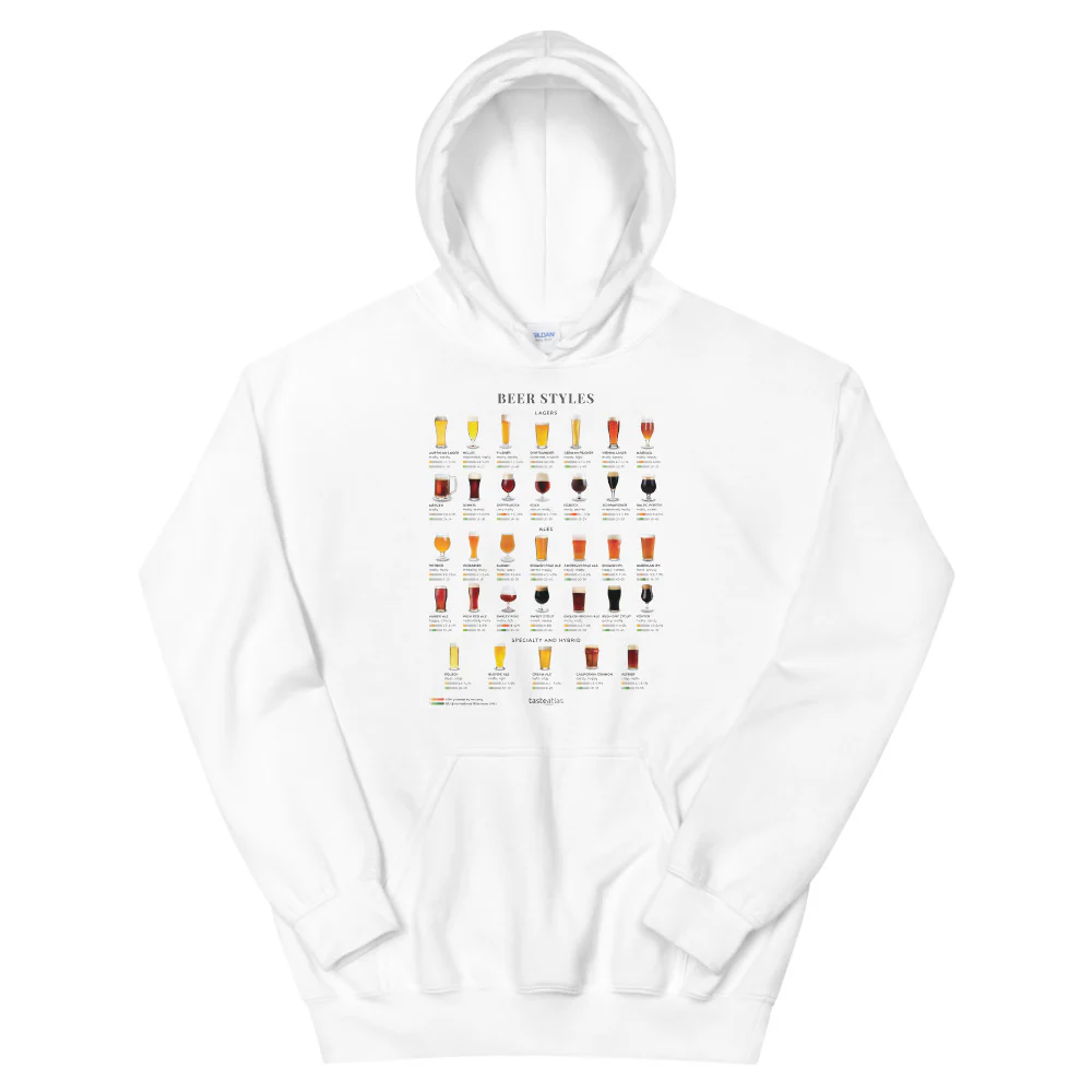 Beer Styles Unisex Hoodie