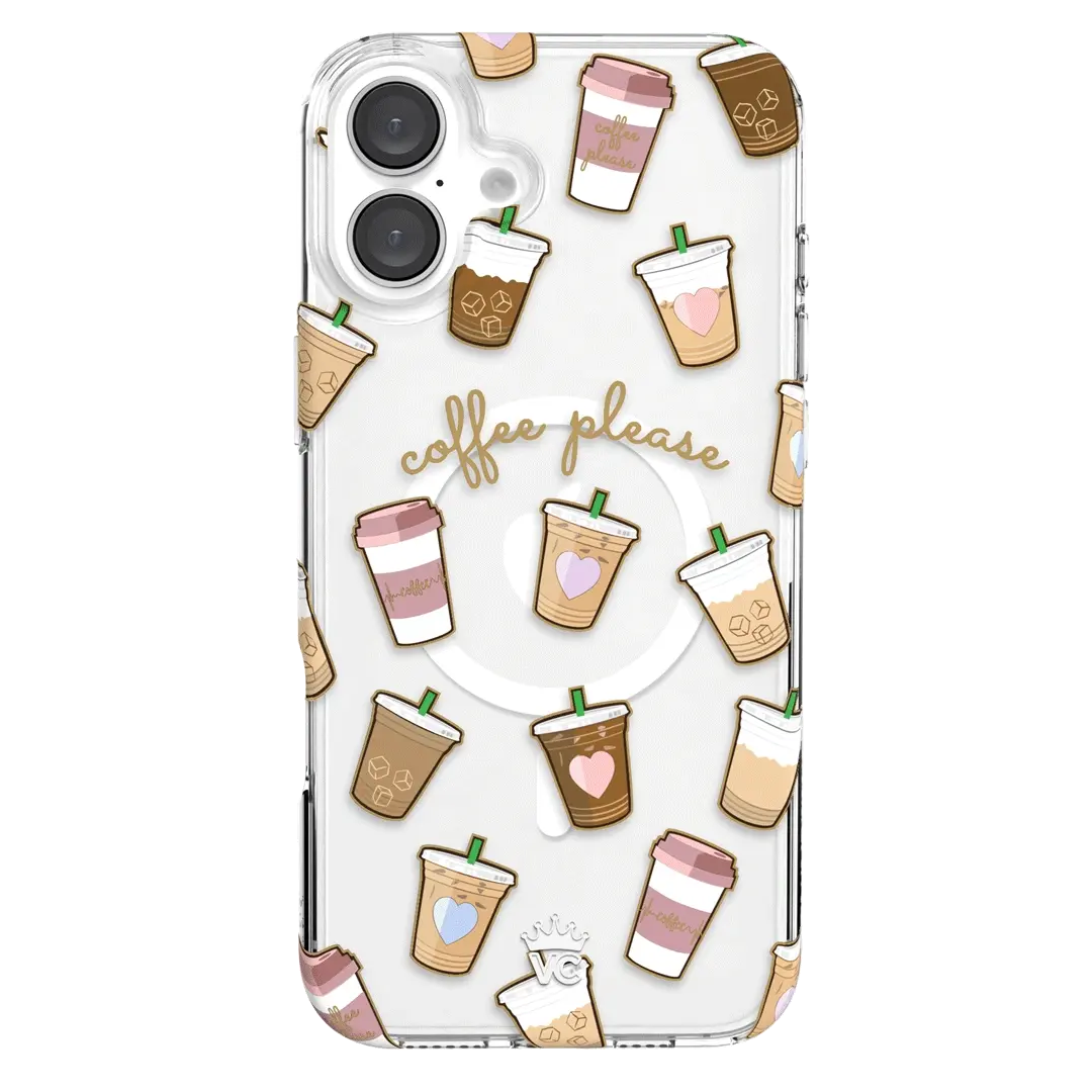 Coffee First iPhone Case