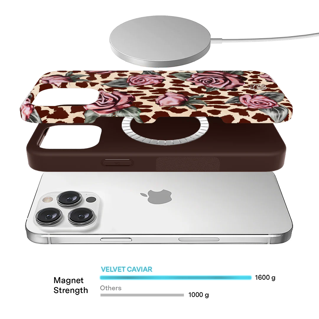 Rosy Leopard iPhone Case