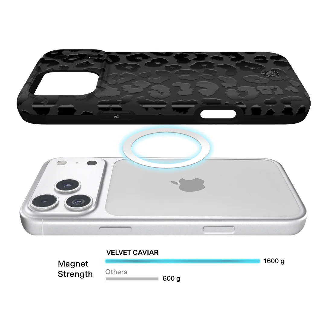 Black Leopard iPhone Case