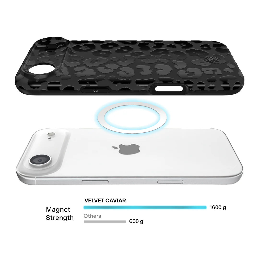 Black Leopard iPhone Case