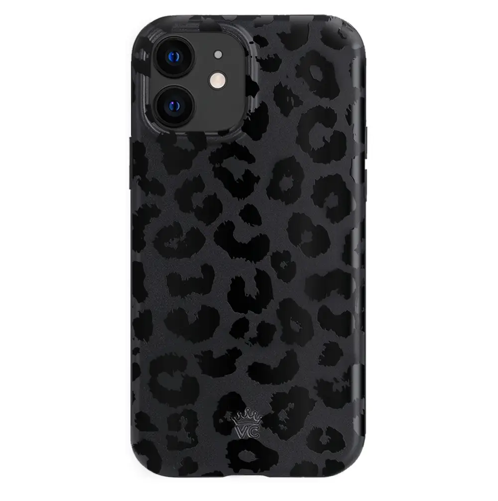 Black Leopard iPhone Case