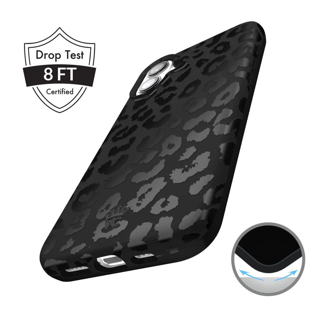 Black Leopard iPhone Case