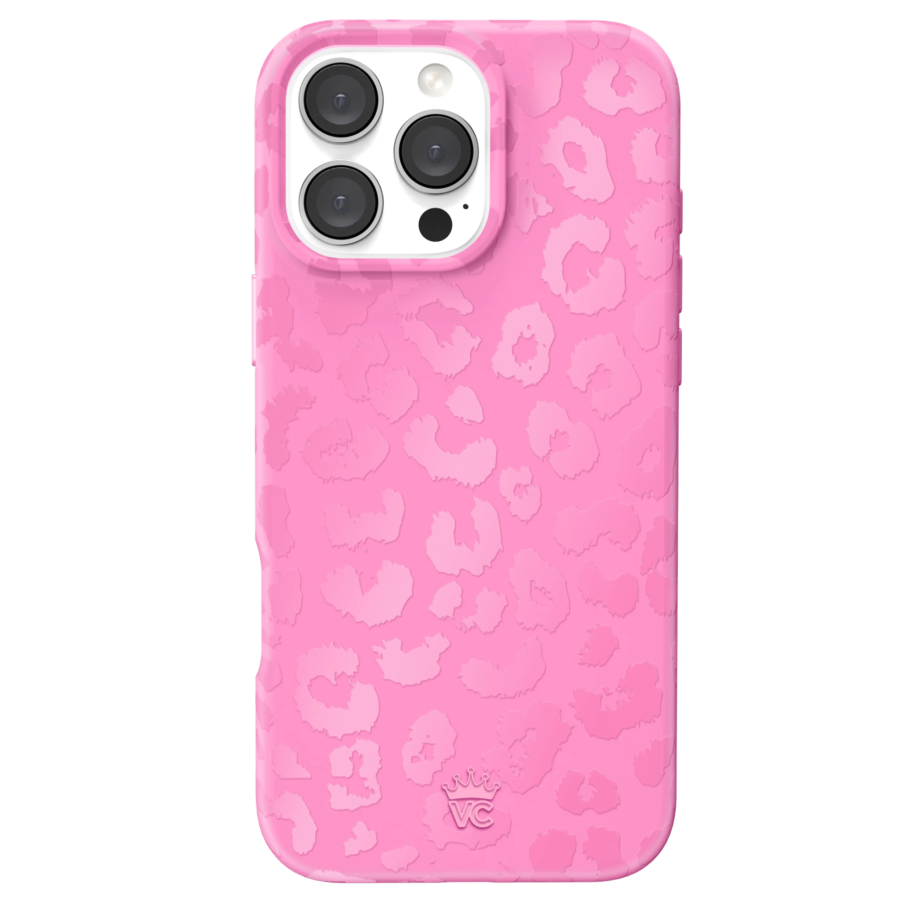 Hot Pink Leopard iPhone Case