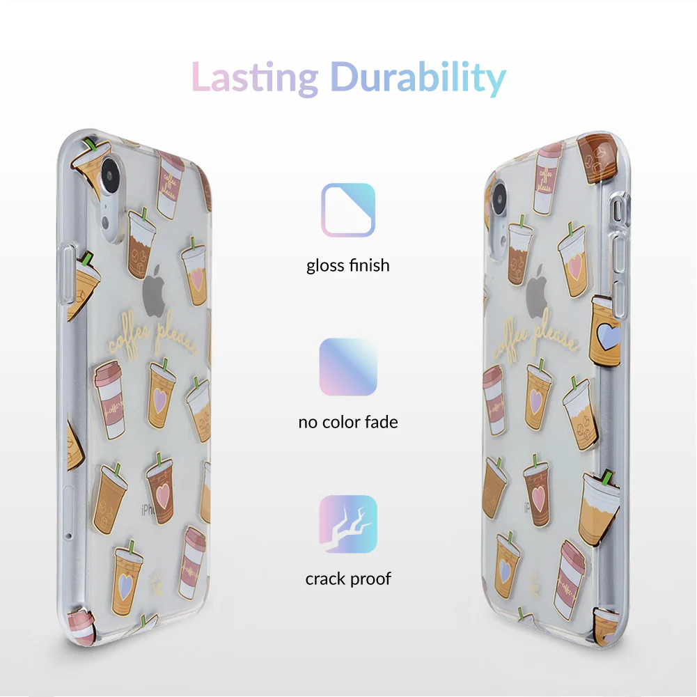 Coffee First iPhone Case