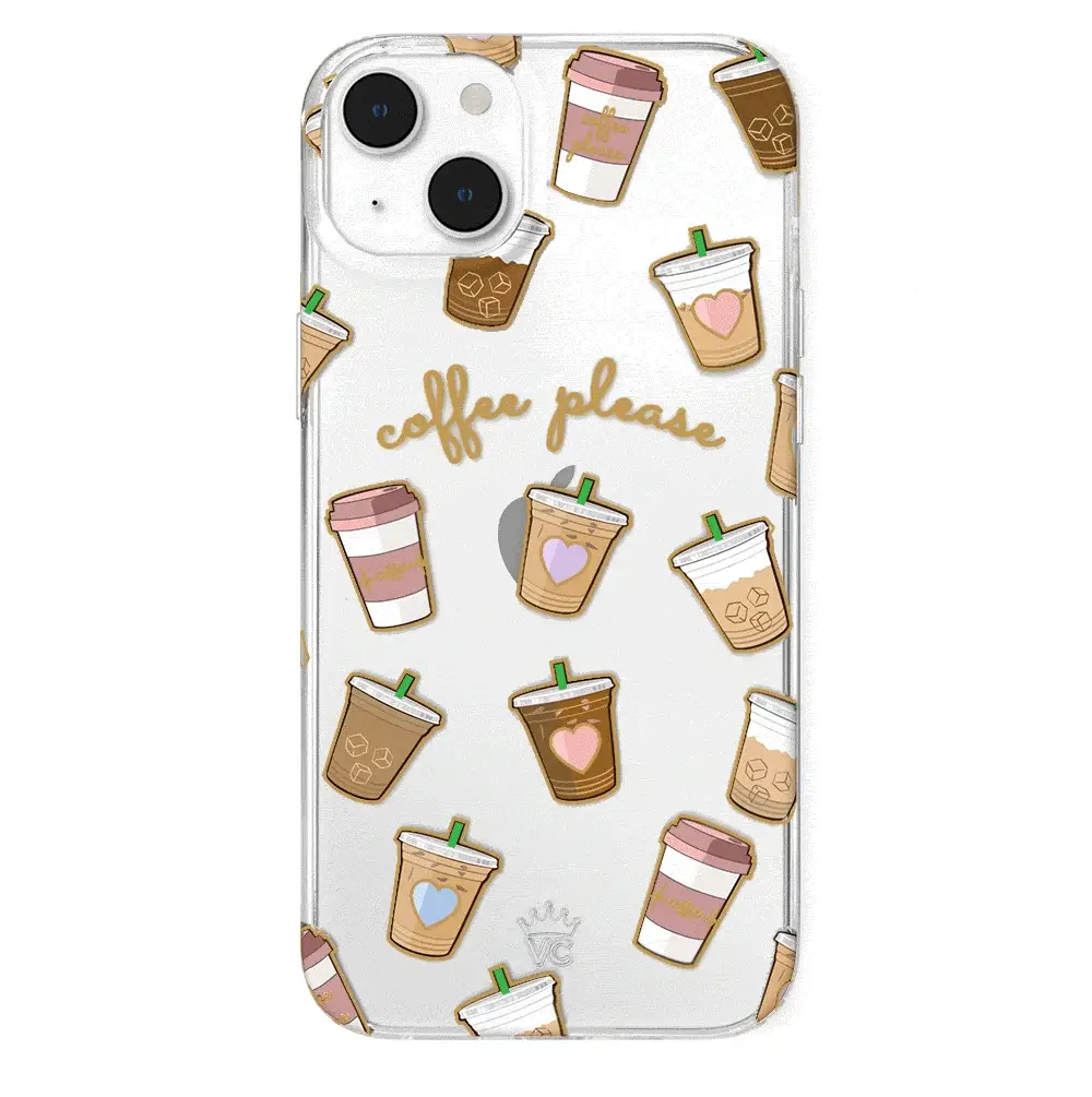 Coffee First iPhone Case