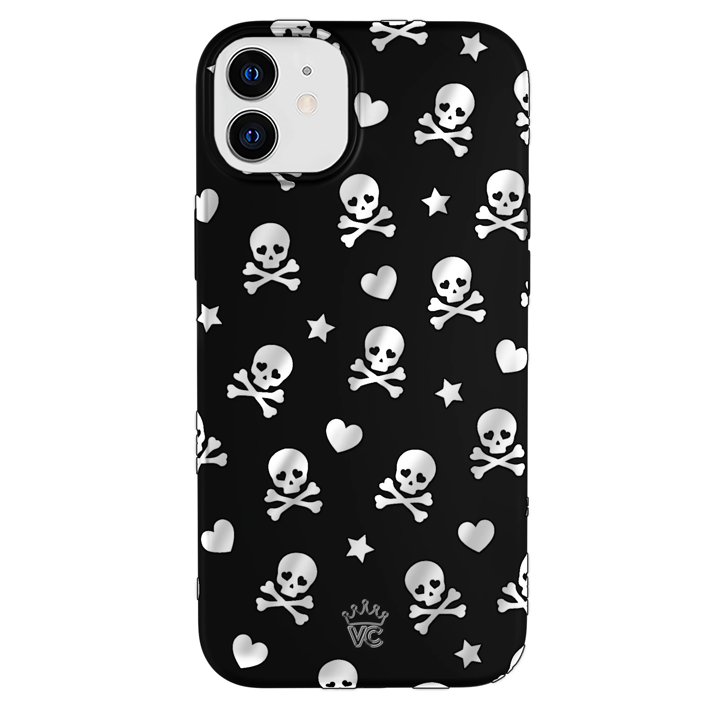 Chrome Skulls iPhone Case