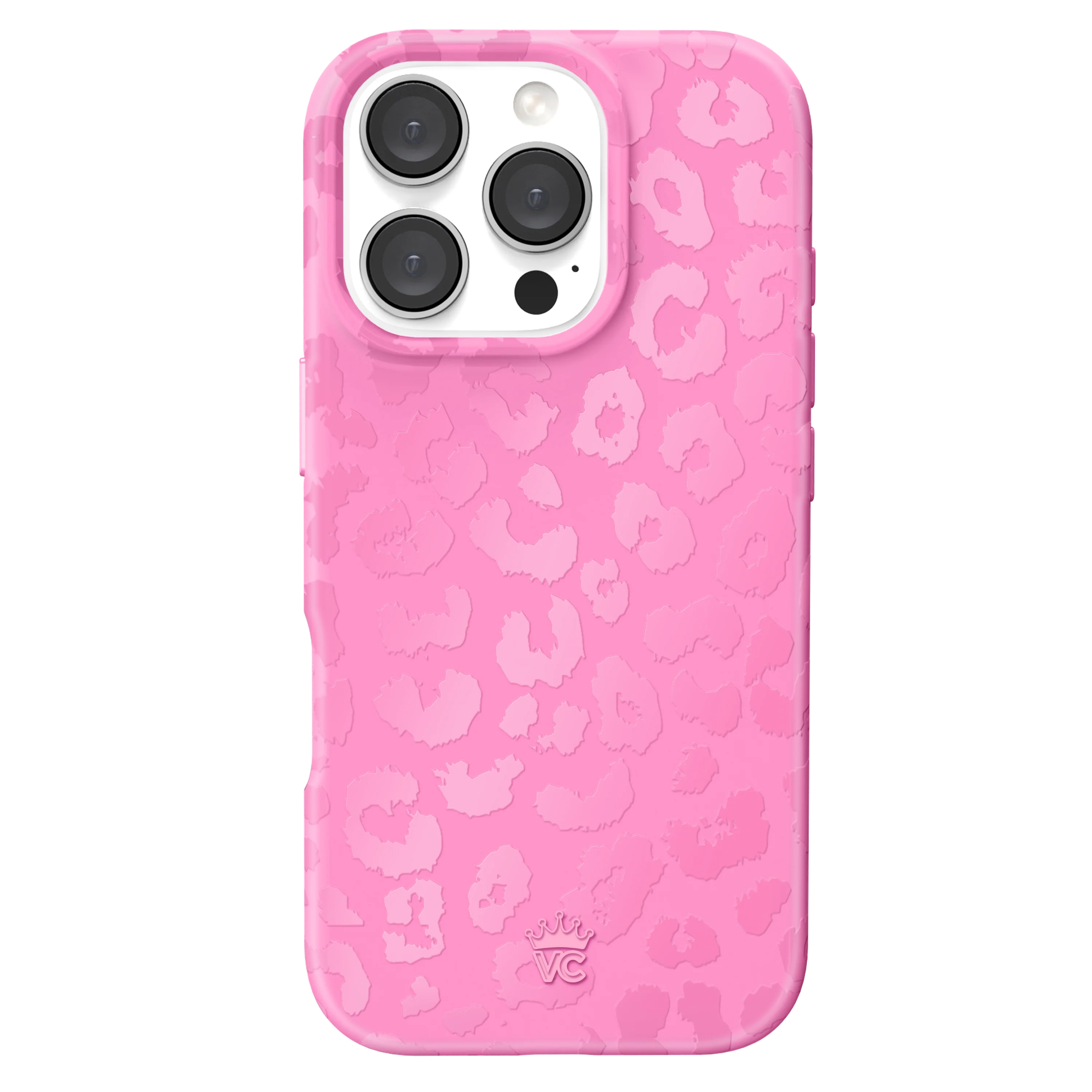 Hot Pink Leopard iPhone Case