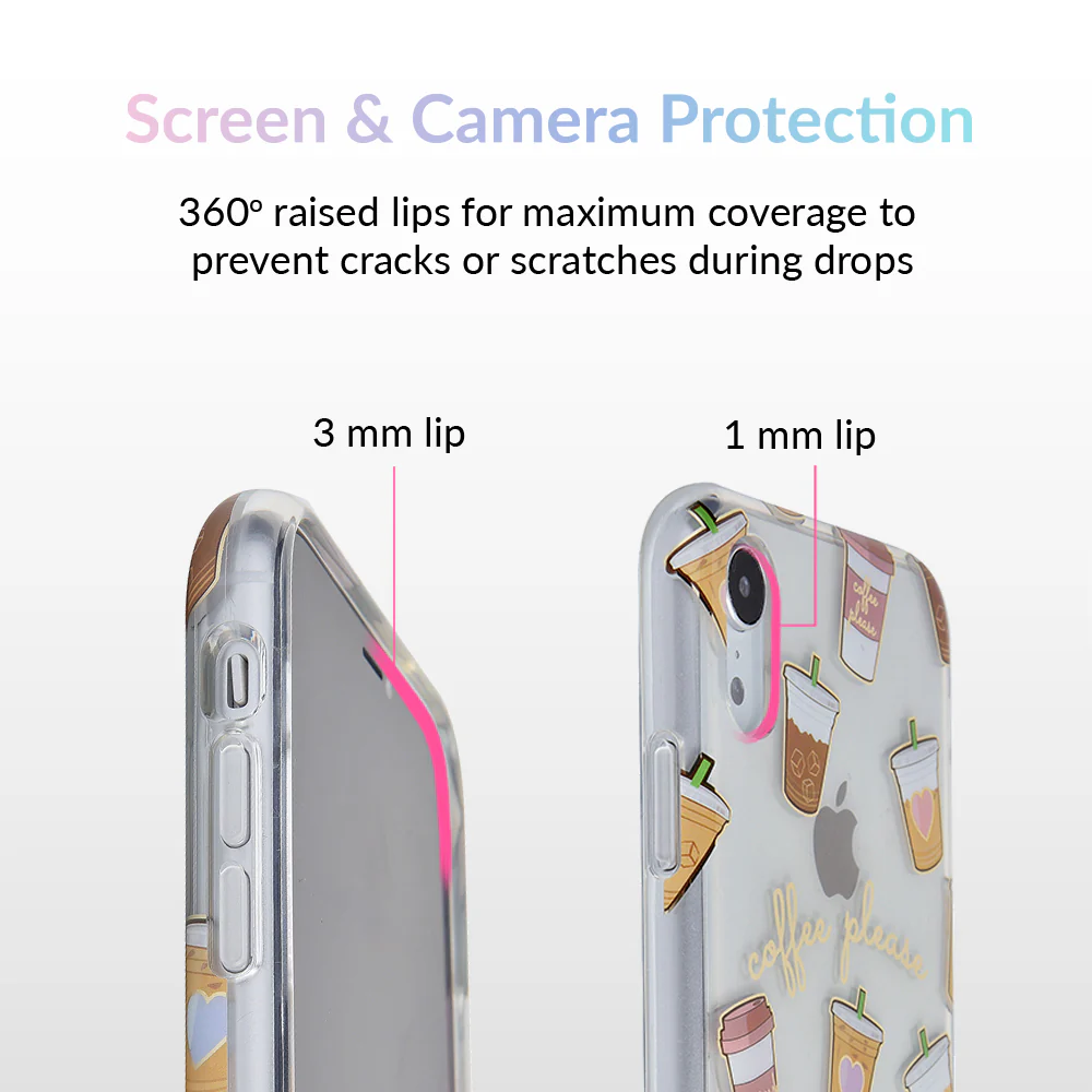 Coffee First iPhone Case