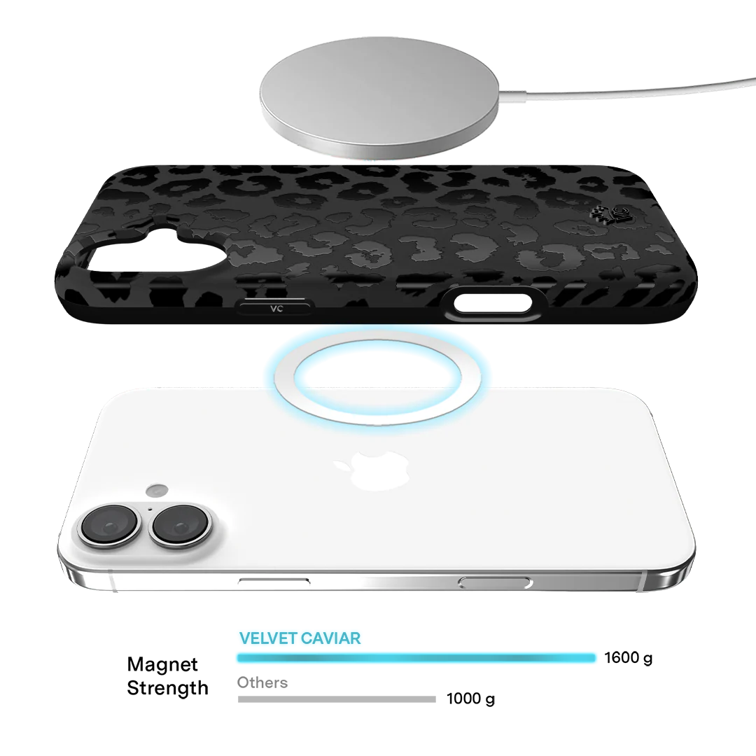 Black Leopard iPhone Case