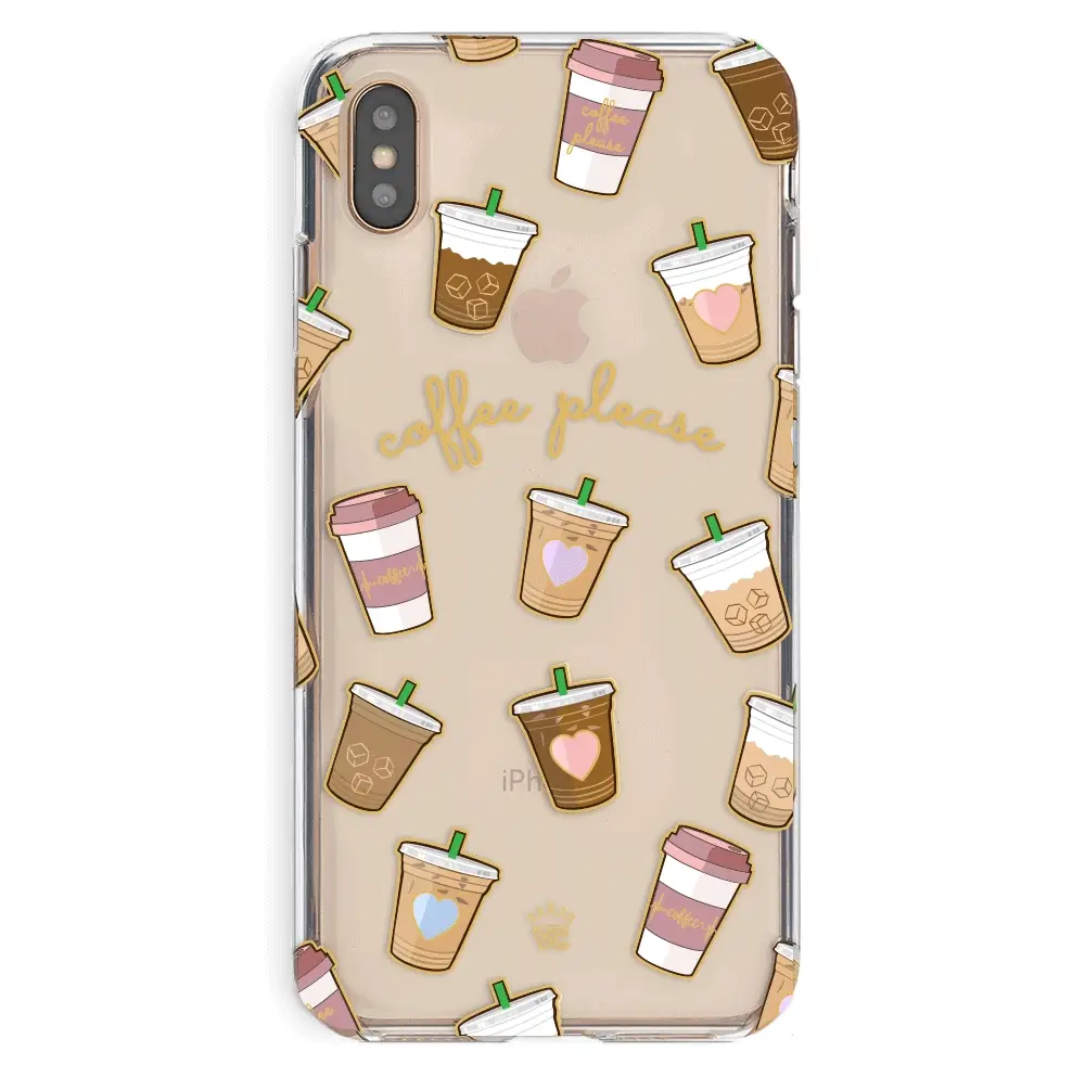 Coffee First iPhone Case
