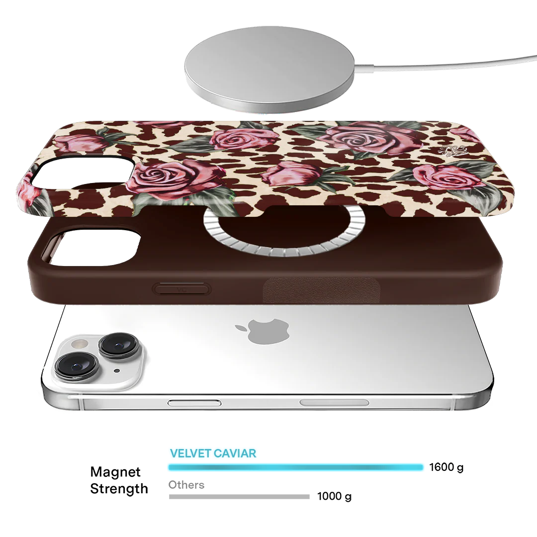 Rosy Leopard iPhone Case