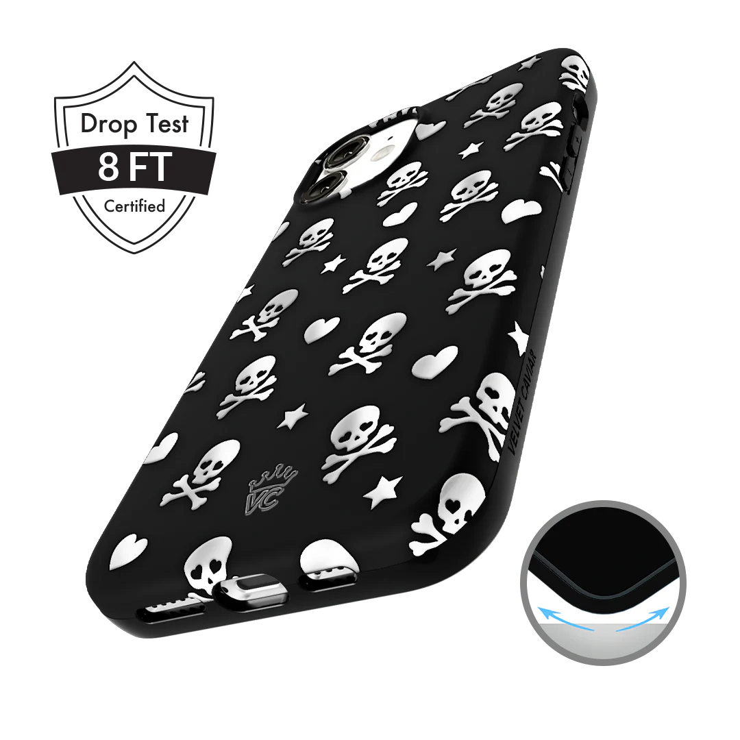 Chrome Skulls iPhone Case
