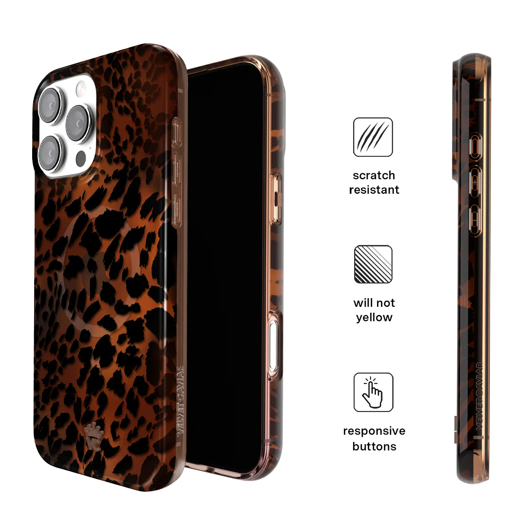 Leopard Tort iPhone Case