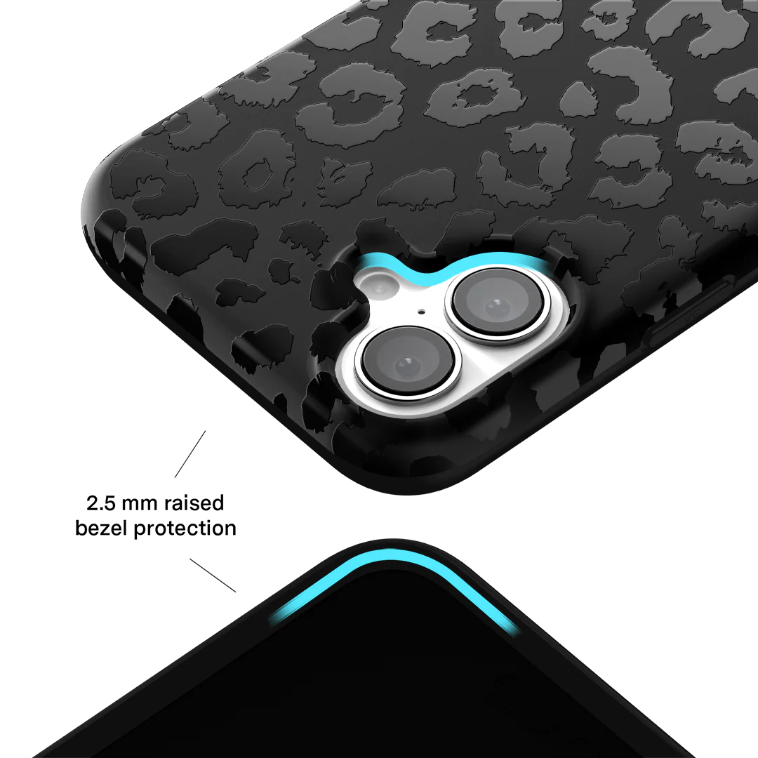 Black Leopard iPhone Case
