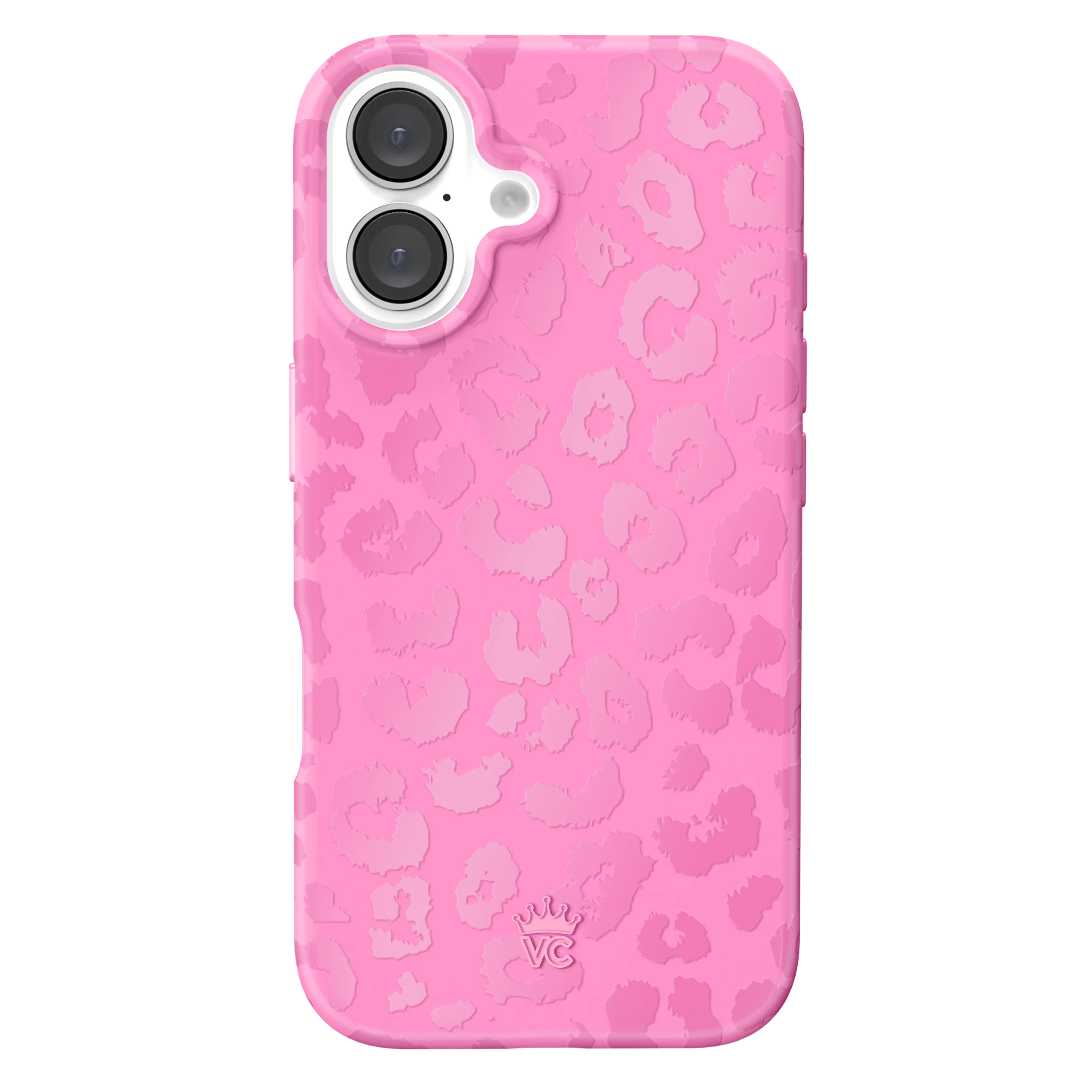 Hot Pink Leopard iPhone Case