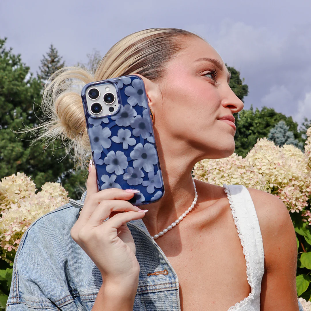 Midnight Blossom iPhone Case