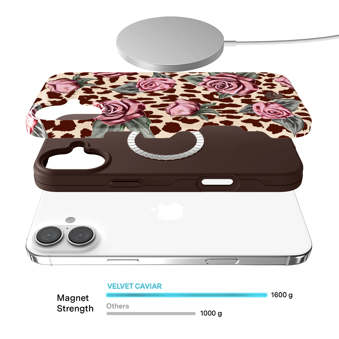 Rosy Leopard iPhone Case
