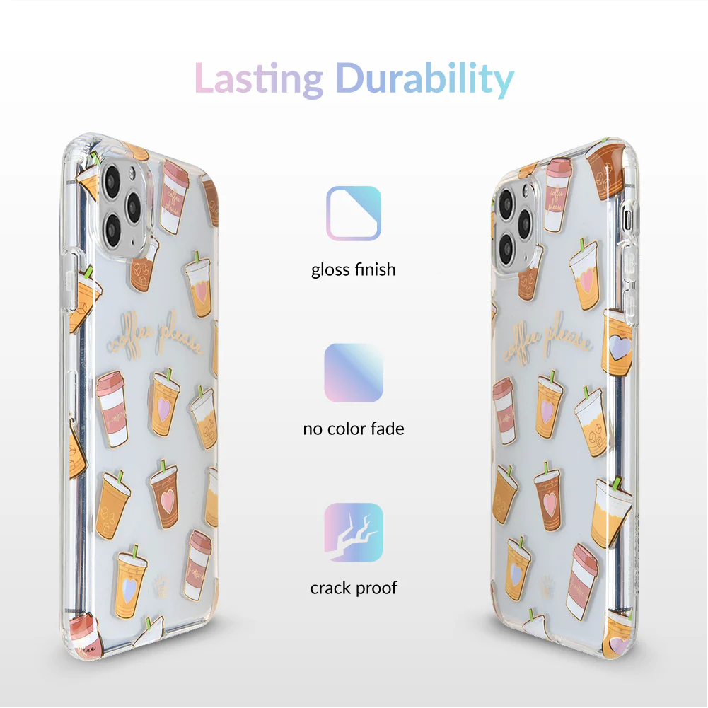 Coffee First iPhone Case