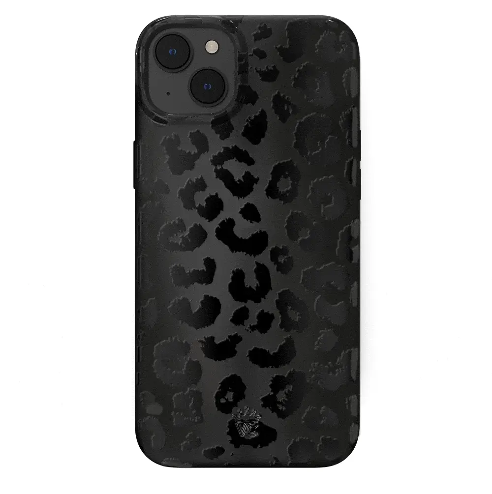 Black Leopard iPhone Case