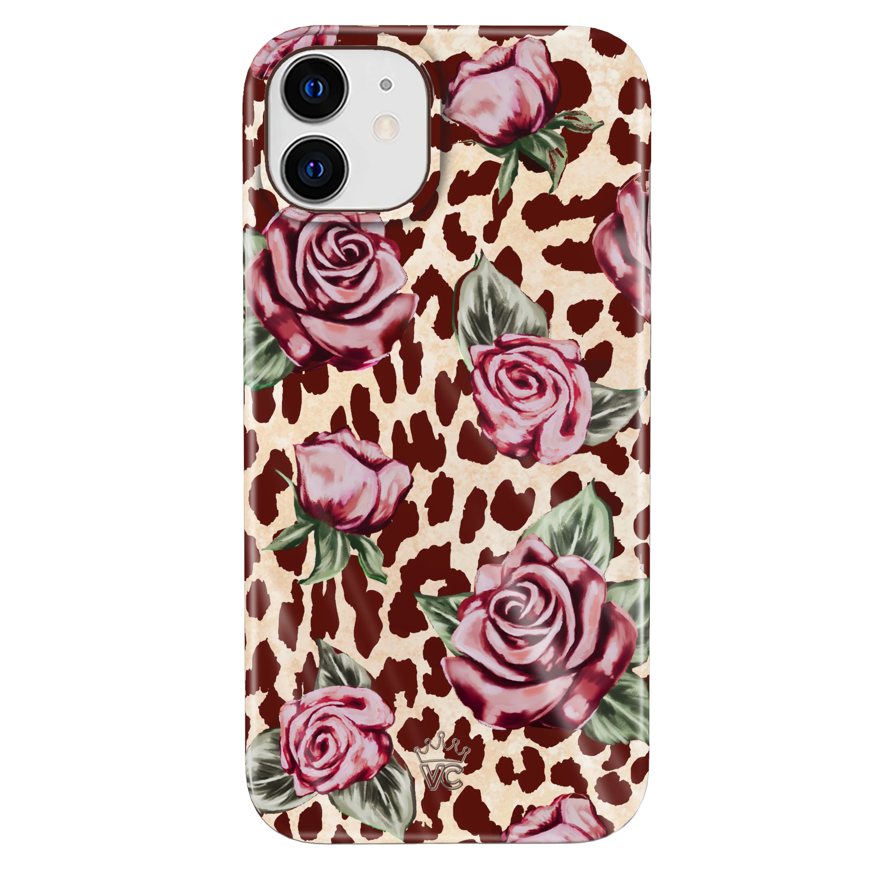 Rosy Leopard iPhone Case