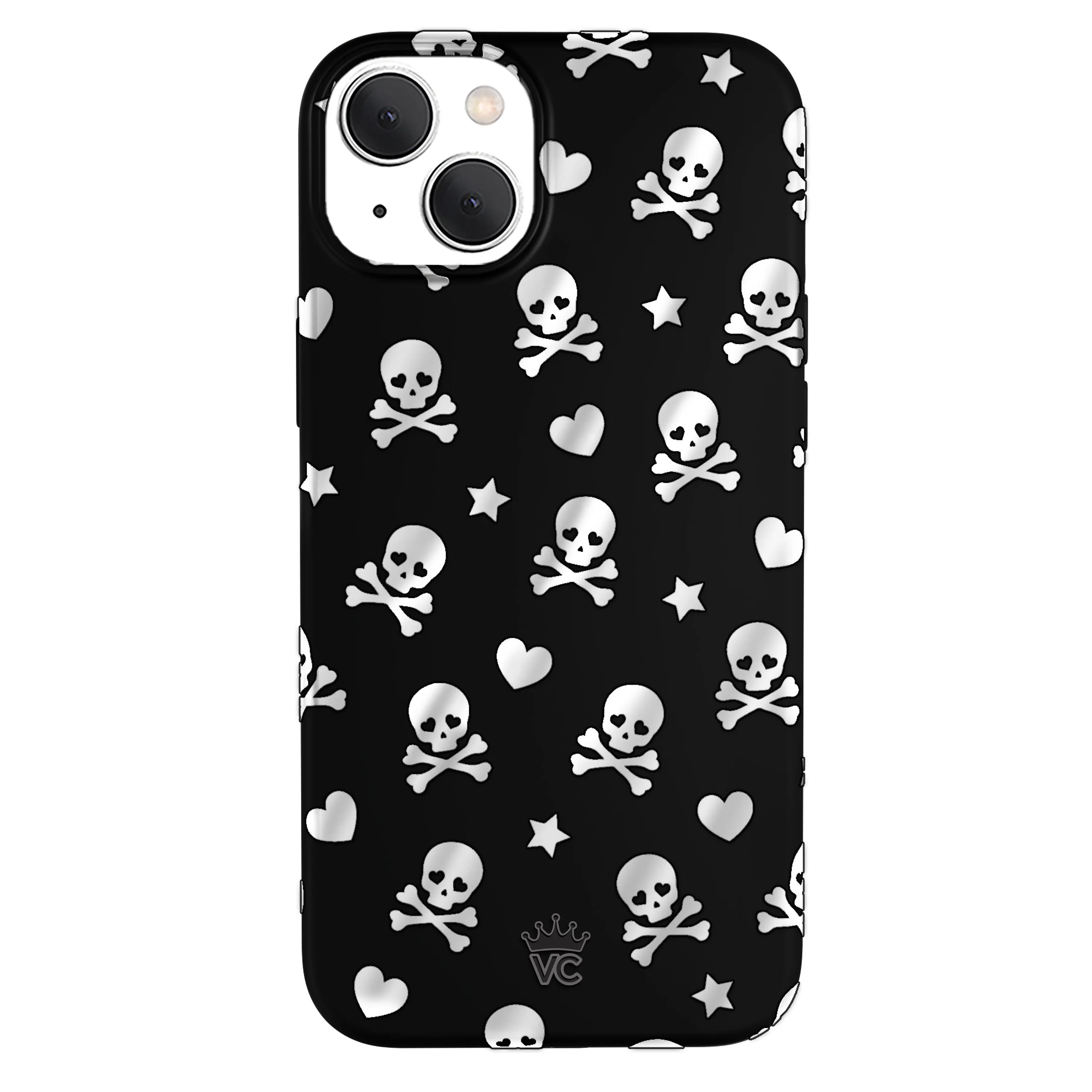 Chrome Skulls iPhone Case
