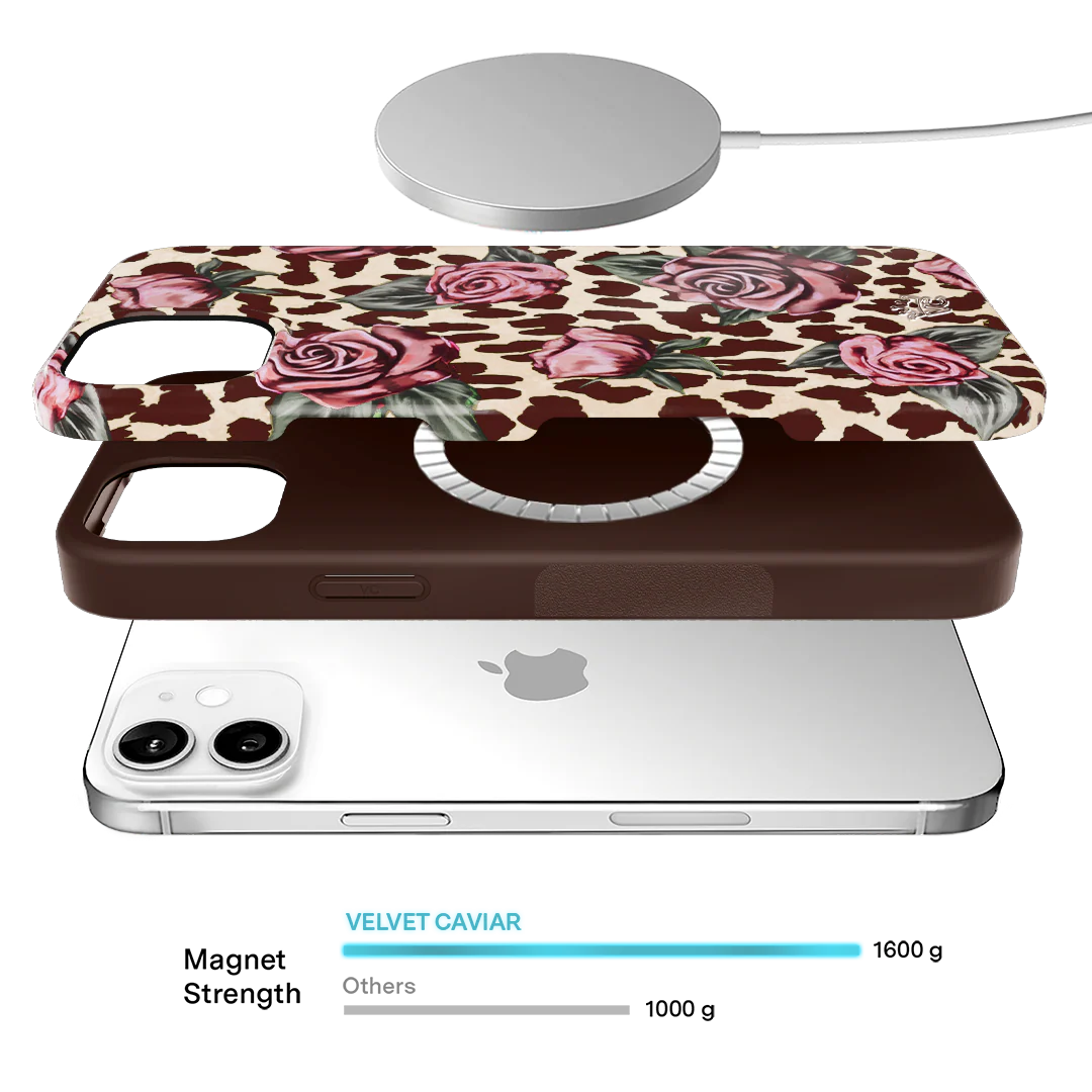Rosy Leopard iPhone Case