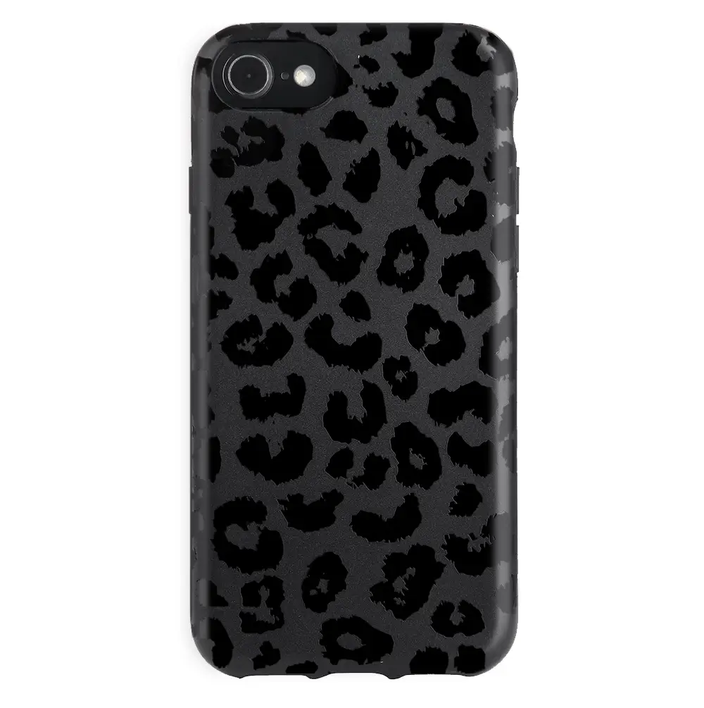 Black Leopard iPhone Case