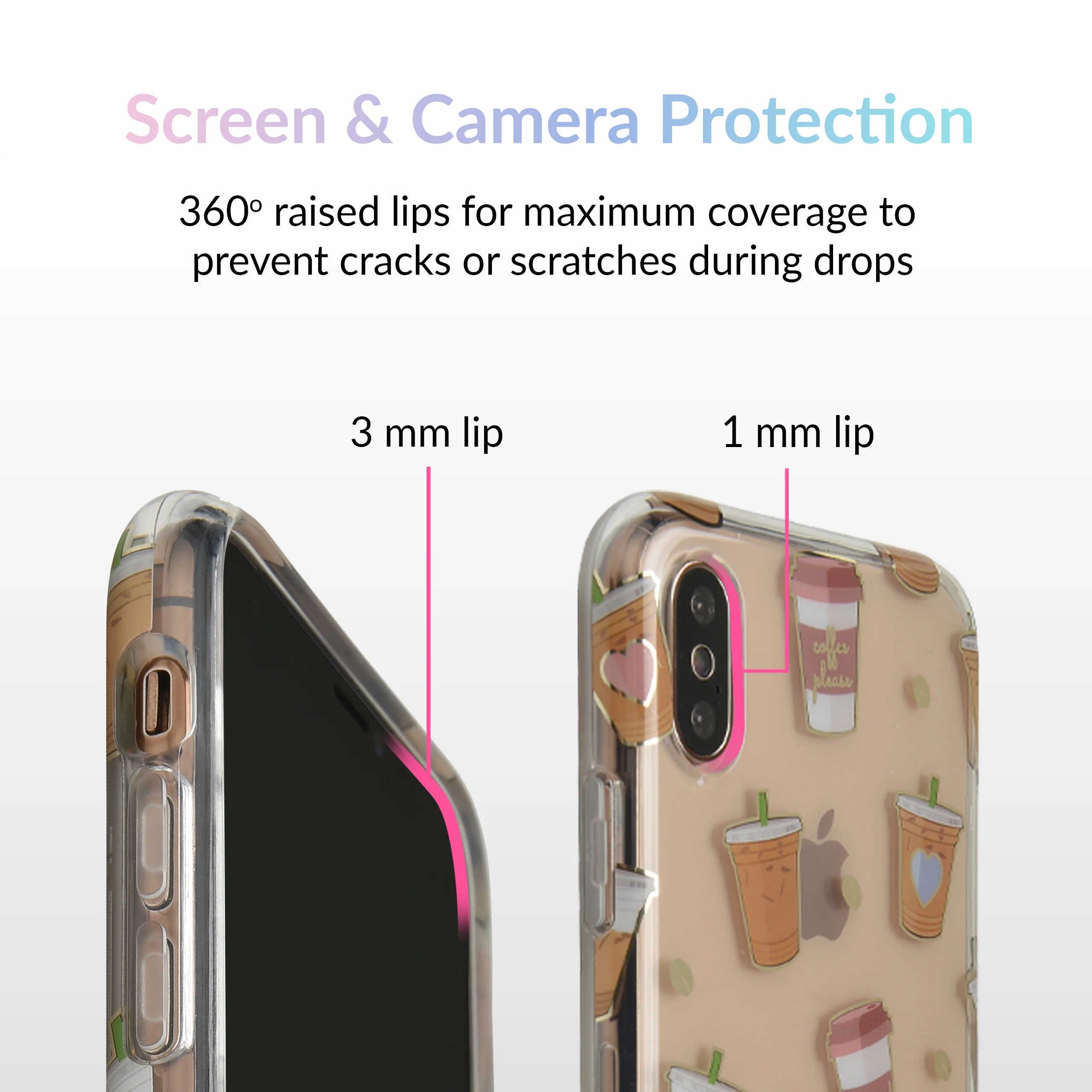 Coffee First iPhone Case