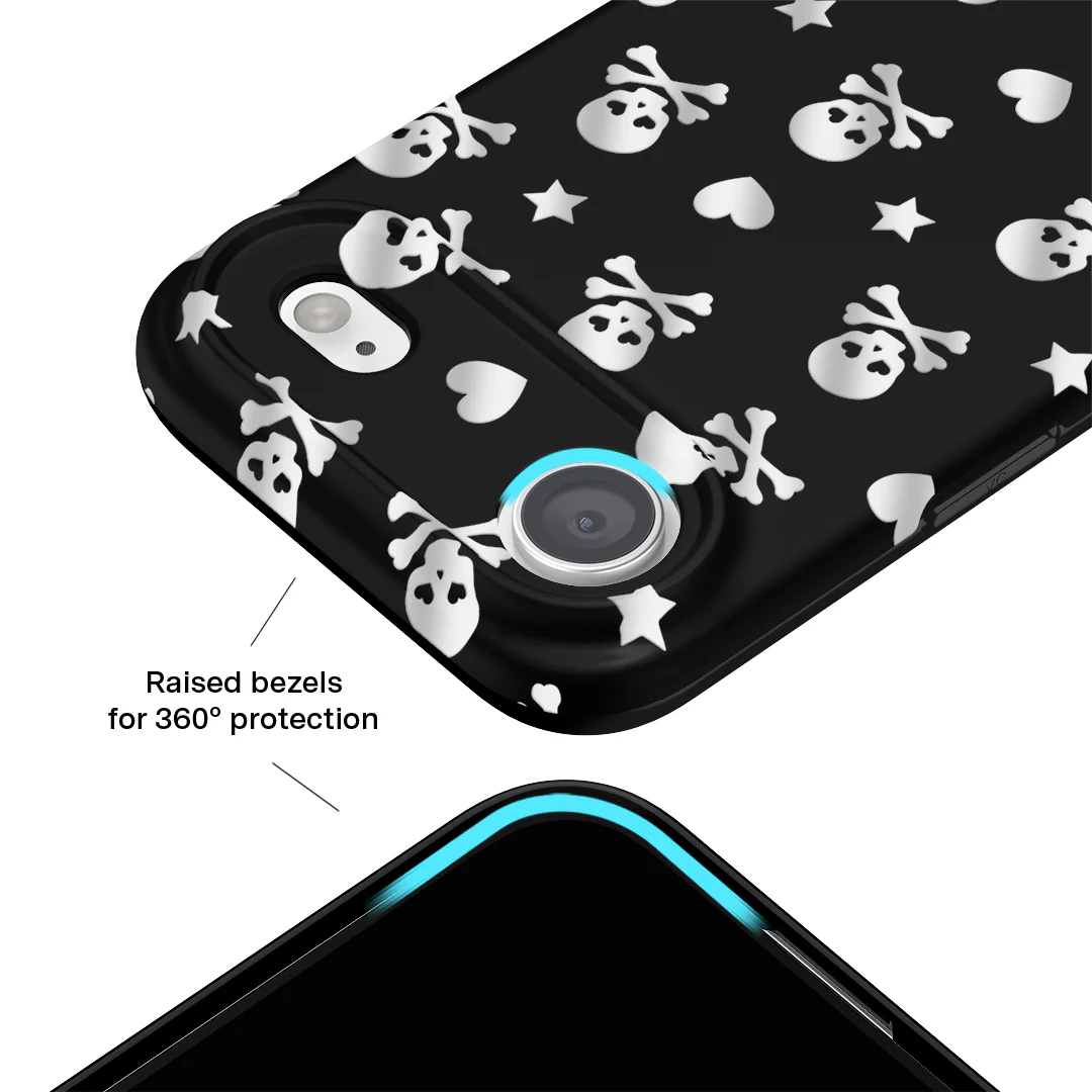 Chrome Skulls iPhone Case