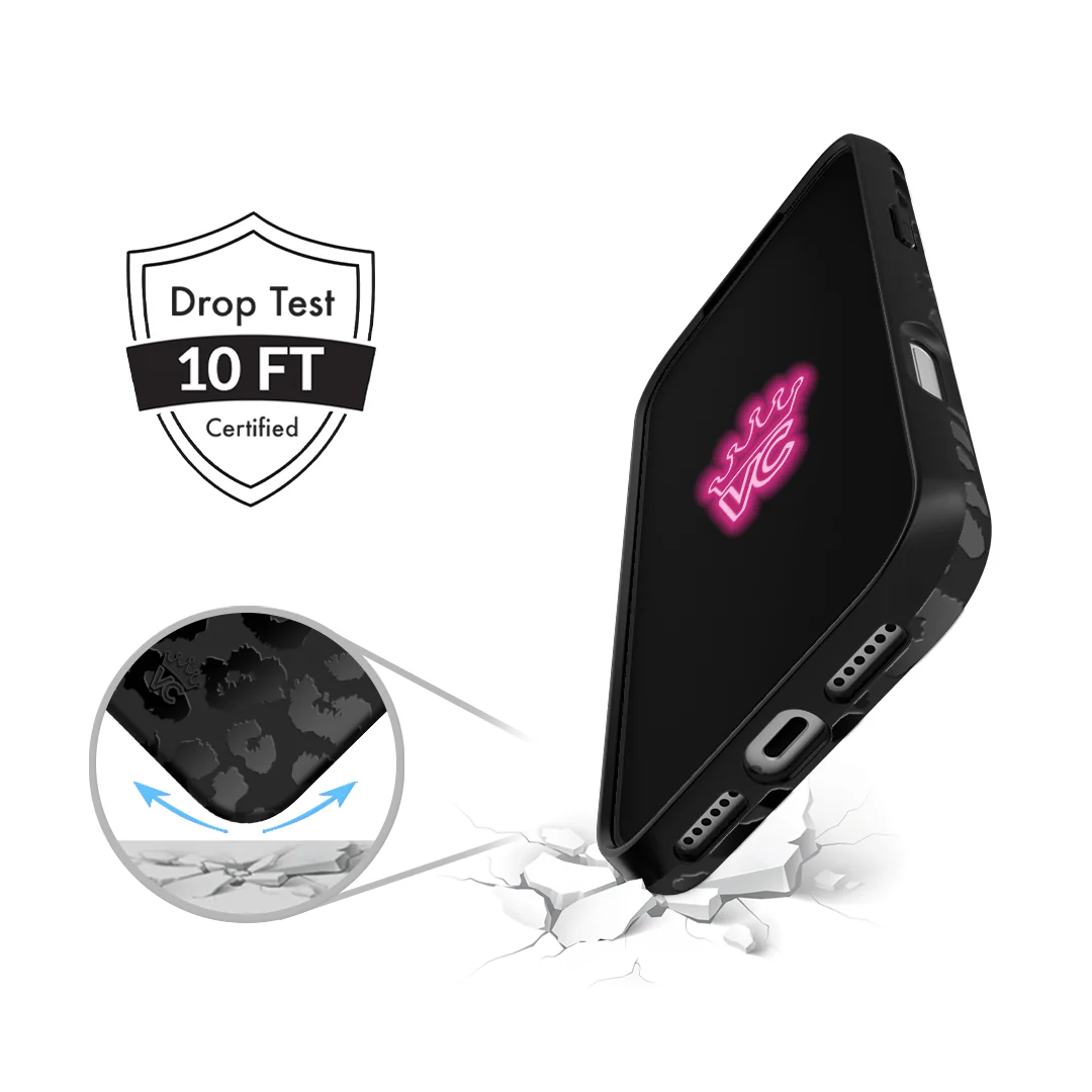 Black Leopard iPhone Case