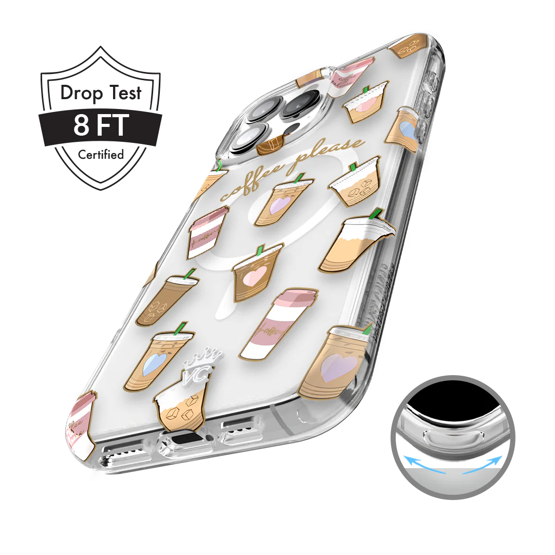 Coffee First iPhone Case