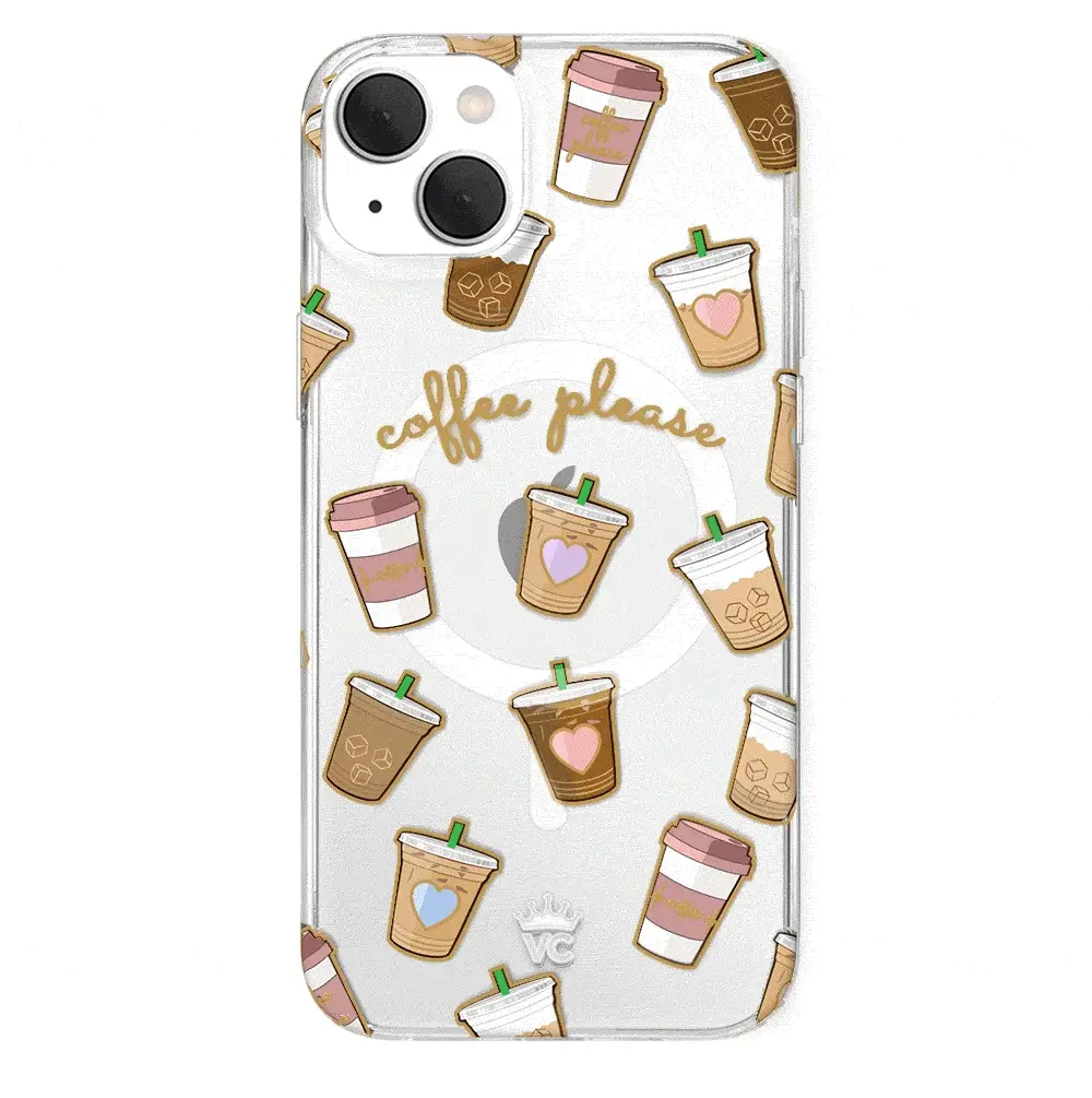 Coffee First iPhone Case