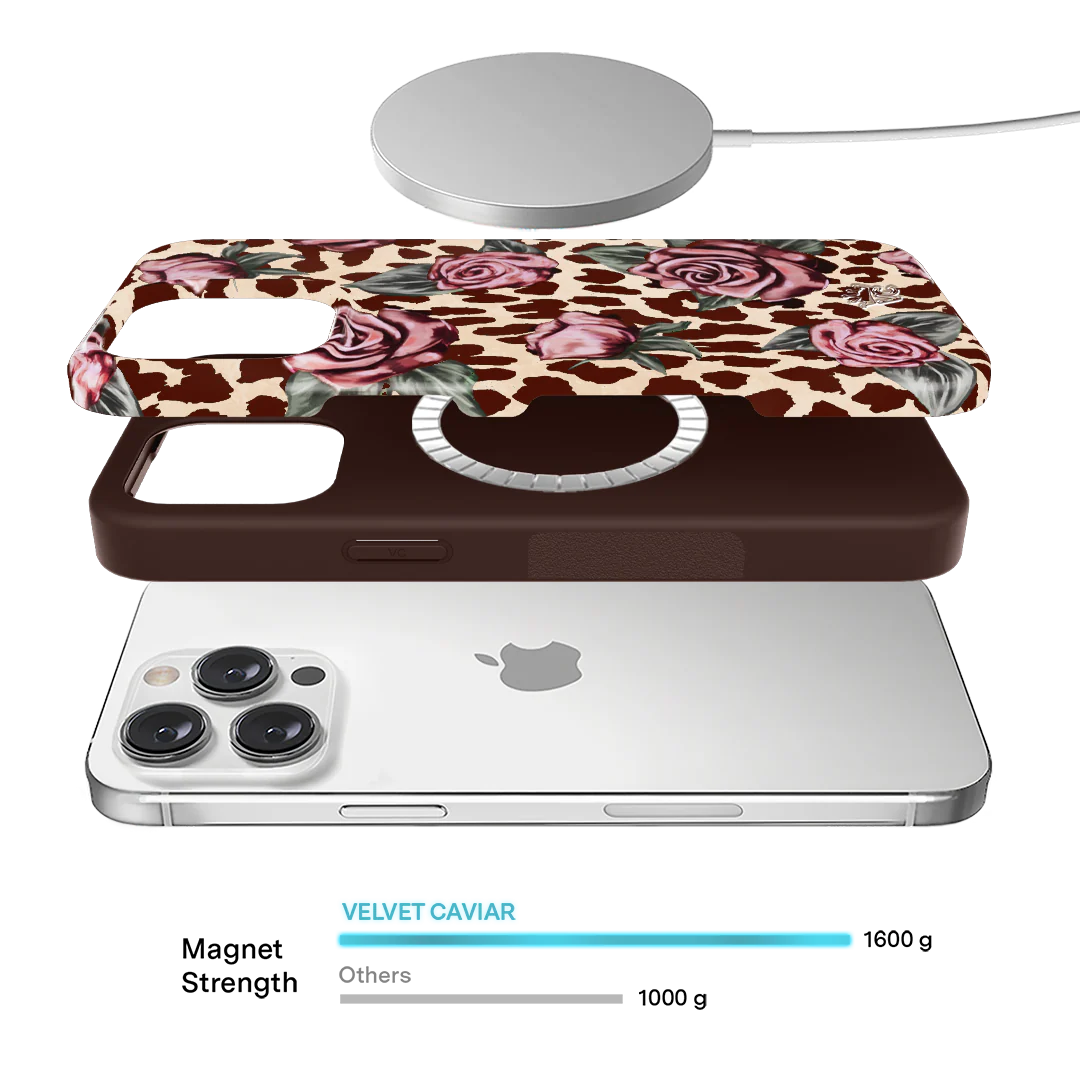Rosy Leopard iPhone Case