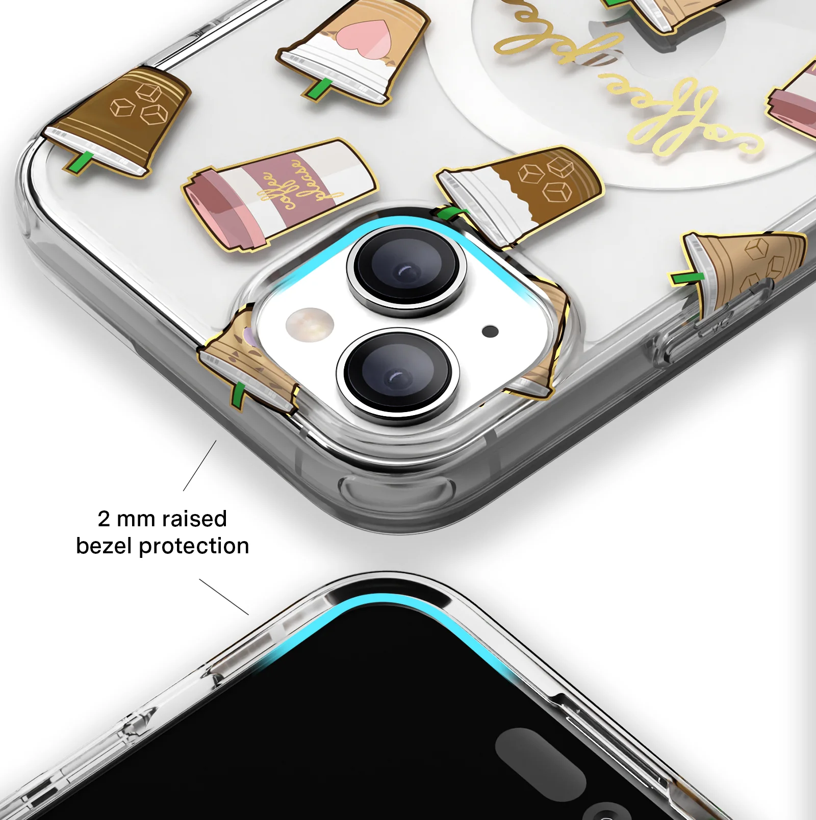 Coffee First iPhone Case