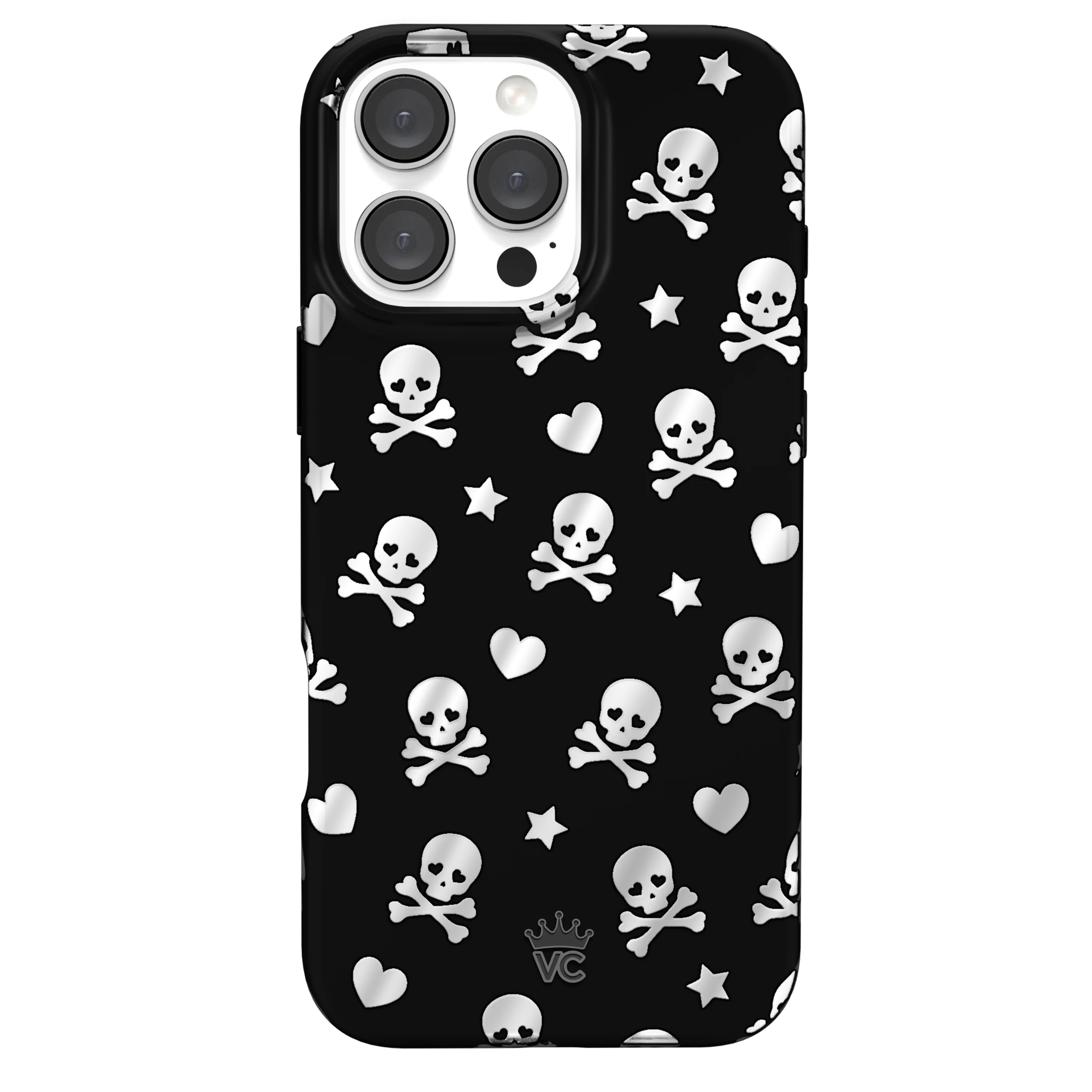 Chrome Skulls iPhone Case