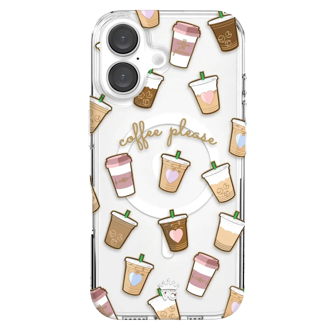 Coffee First iPhone Case