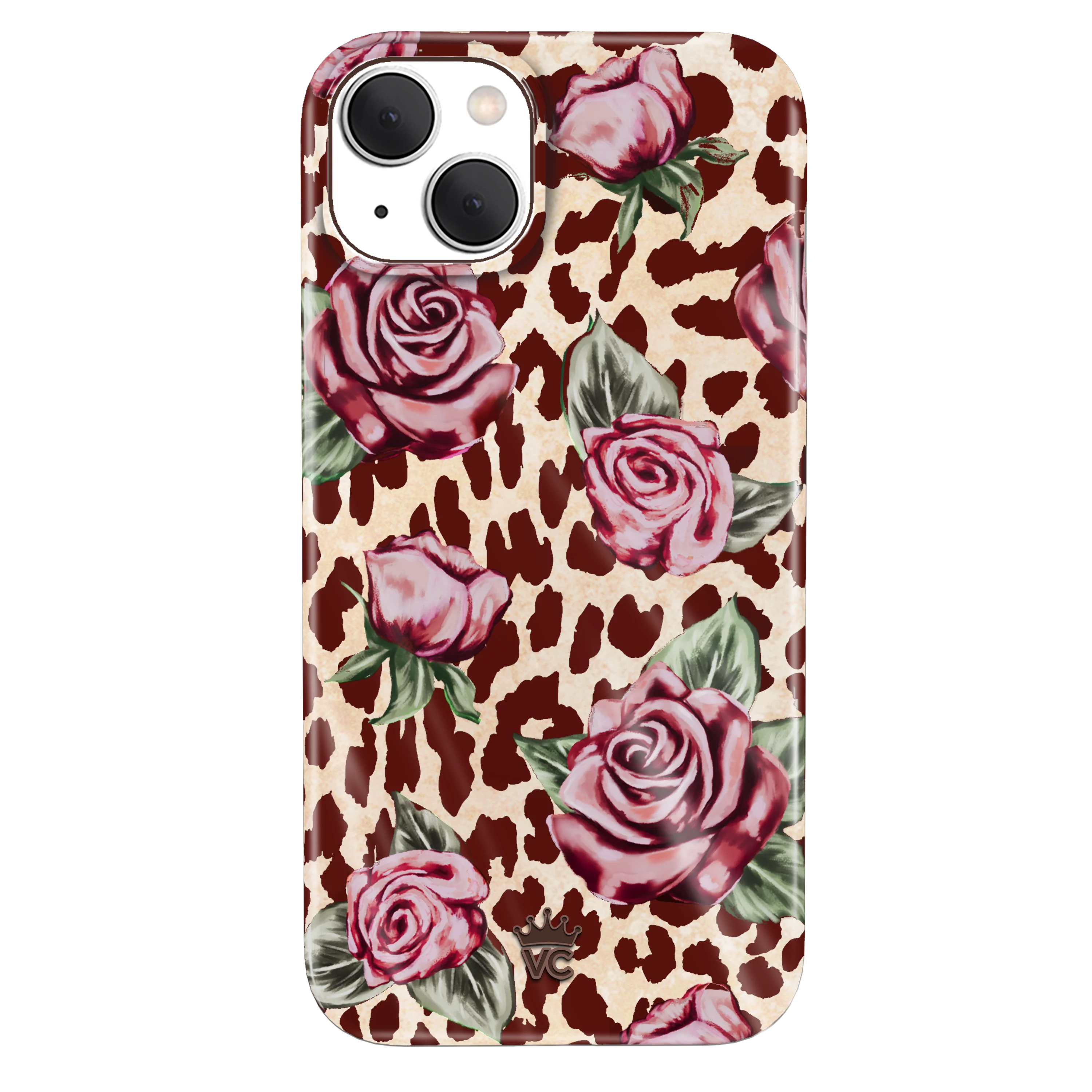 Rosy Leopard iPhone Case