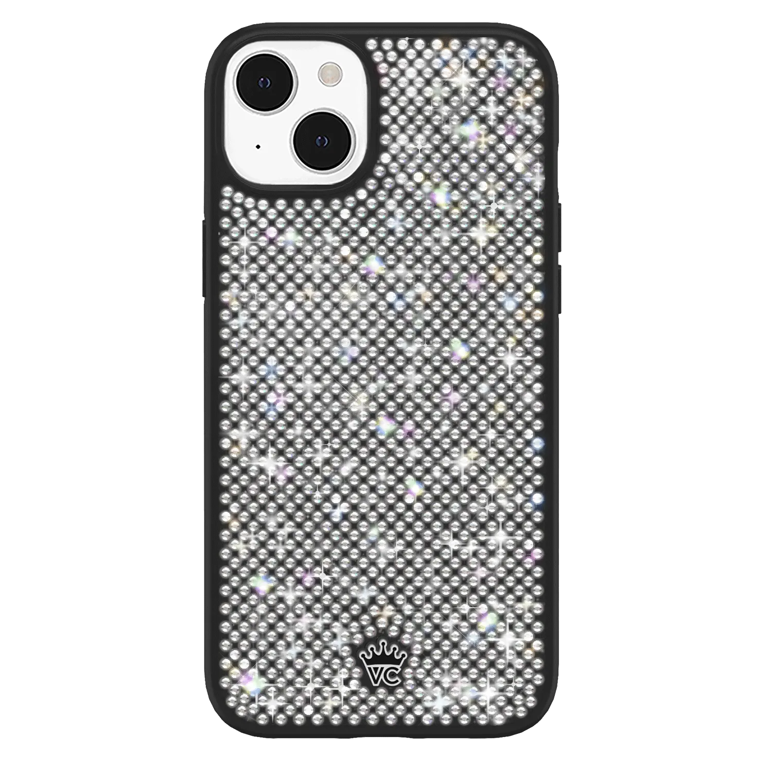 Black Caviar Crystals iPhone Case
