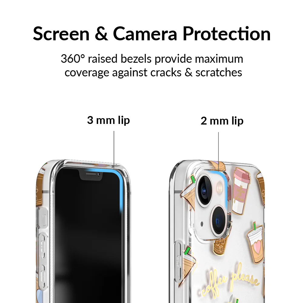 Coffee First iPhone Case