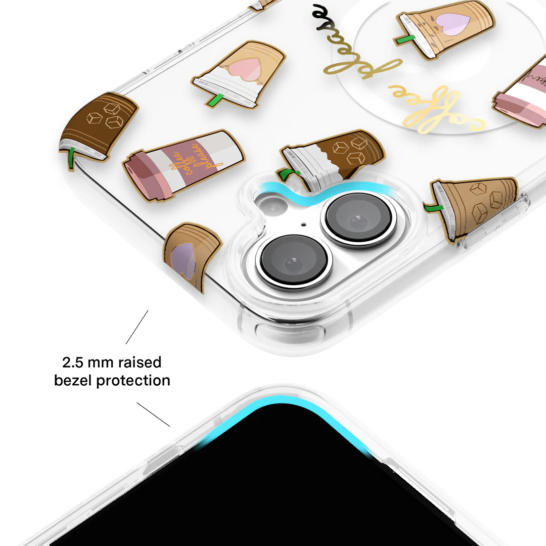 Coffee First iPhone Case