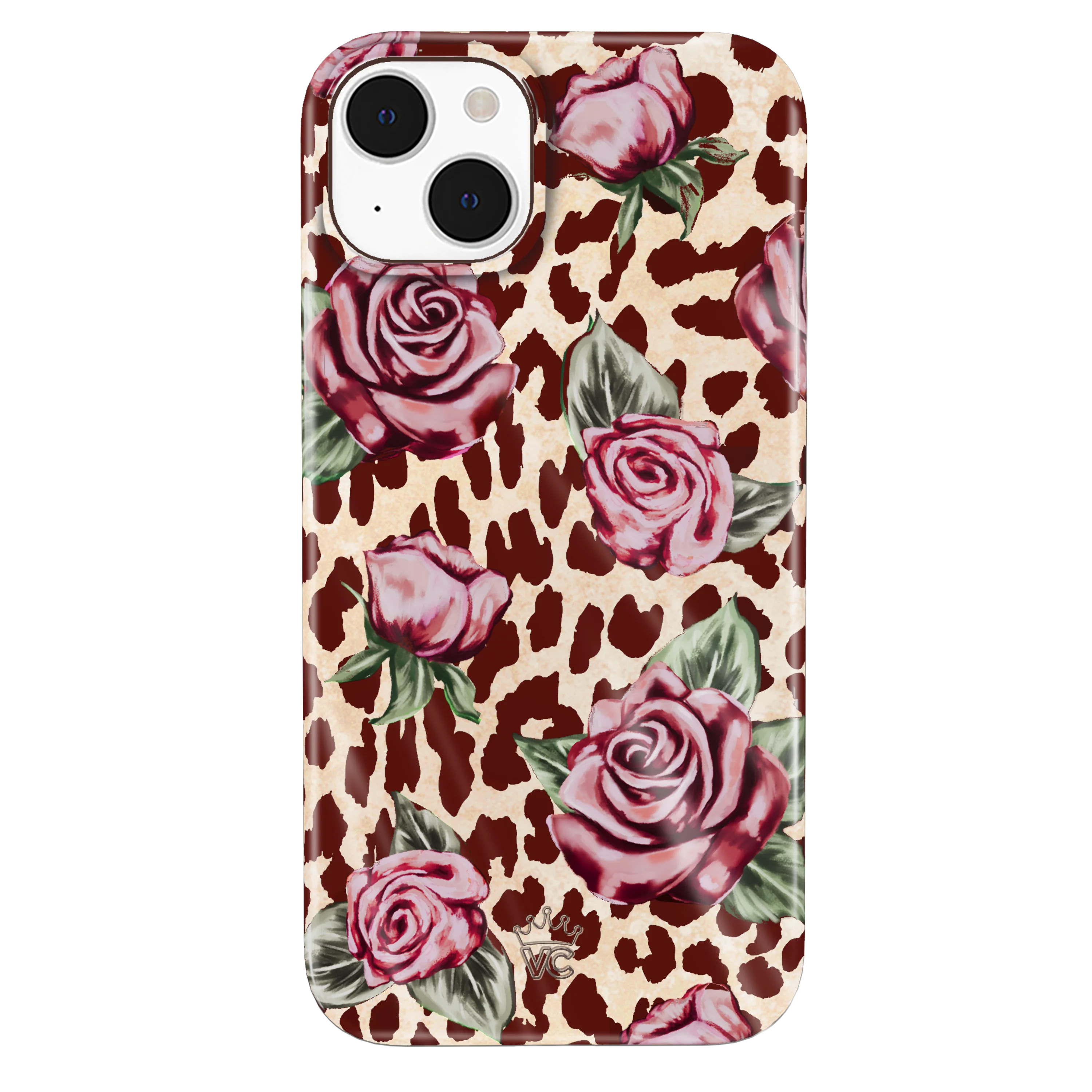 Rosy Leopard iPhone Case